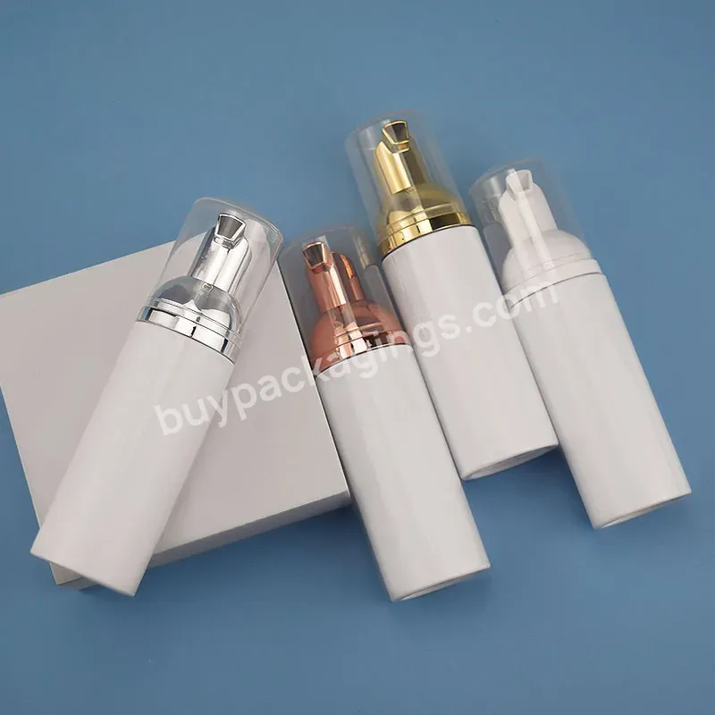 Fts 60ml Electroplated Silver Rose Gold Foam Pump Bottle Foaming Mousse Cleansing Teeth Mousse Bottle - Buy 60ml Electroplated Silver Rose Gold Foam Pump Bottle,Foaming Mousse,Cleansing Teeth Mousse Bottle.