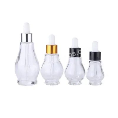 Fts Customize Refillable Cosmetic Packaging Round Serum Dropper Bottle Empty Glass Essential Oil Bottle With Dropper - Buy Customize Refillable Cosmetic Packaging,Round Serum Dropper Bottle,Empty Glass Essential Oil Bottle With Dropper.