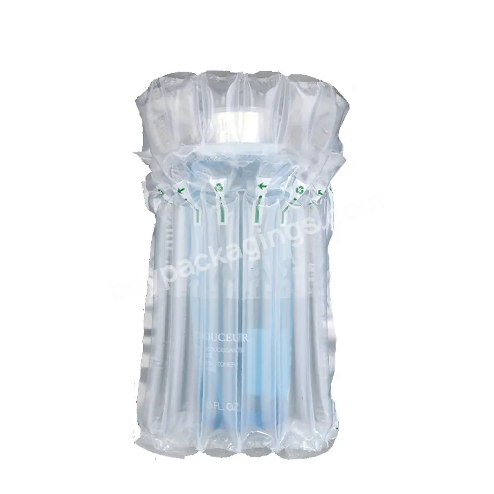 Full Angle Protection Air Column Bag With Q Type For Cosmetic Bottles Protection - Buy Full Angle Protection Air Column Bag,Air Column Bag With Q Type,Air Column Bag For Cosmetic Bottles.