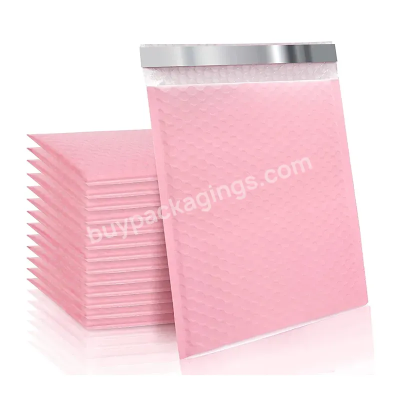 Gdcx Small Pink Padded Envelope Bubble Mailers Custom Logo Pink Shipping Bags Bubble Mailers Light Pink Bubble Polymailers - Buy Packaging Bags Pink Bubble Mailers Envelope Small Pink Padded Envelope Bubble Mailers,Pastel Pink Bubble Mailer Bubble Ma