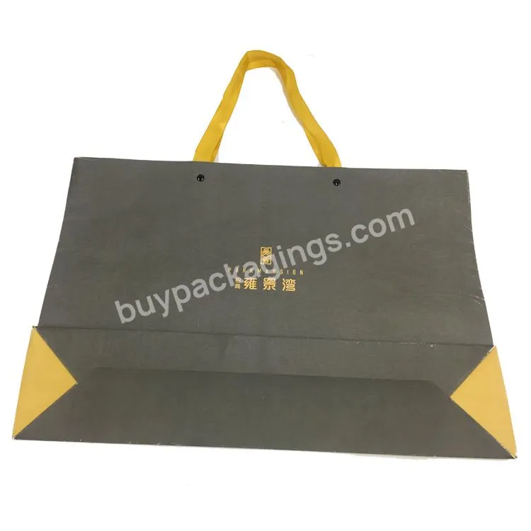 Gift Packaging Shopping Paper Bag With Own Design Wholesale Personalized Logo Luxury Fancy Paper OEM Clothes Pants