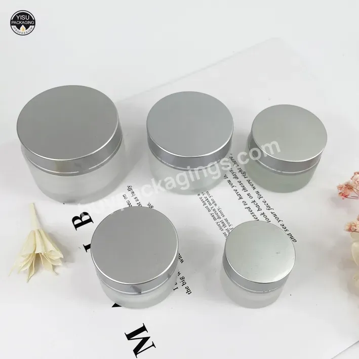 Glass Cosmetic Jars Hot Sale Glass Cream Jar With Bamboo Lids - Buy Glass Jars For Body Cream Gold,20ml Glass Eye Cream Jar,Glass Jars For Body Cream.