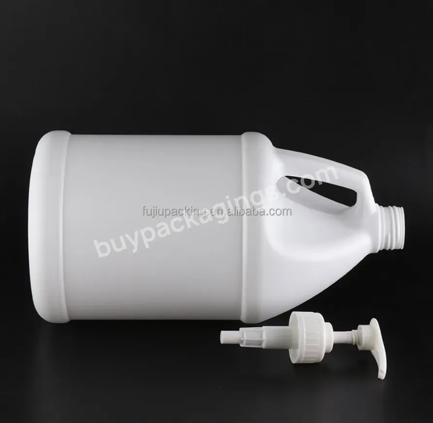 Good Quality 1 Gallon White Pressure Pump Plastic Round Bottle Pe Bottle With Handle - Buy Good Quality 1 Gallon White Pressure Pump Plastic Bottle,White Pressure Pump Plastic Round Bottle,Plastic Round Bottle Pe Bottle With Handle.