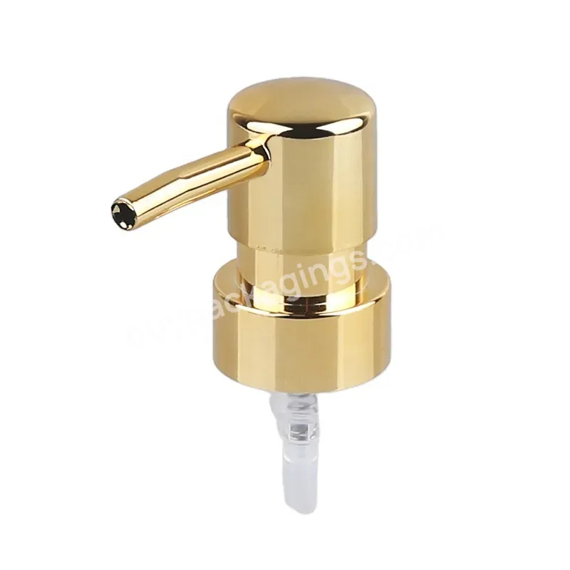 Good Quality 28-400 Plastic Shampoo Lotion Pump Golden Hand Wash Liquid Soap Dispenser Pump