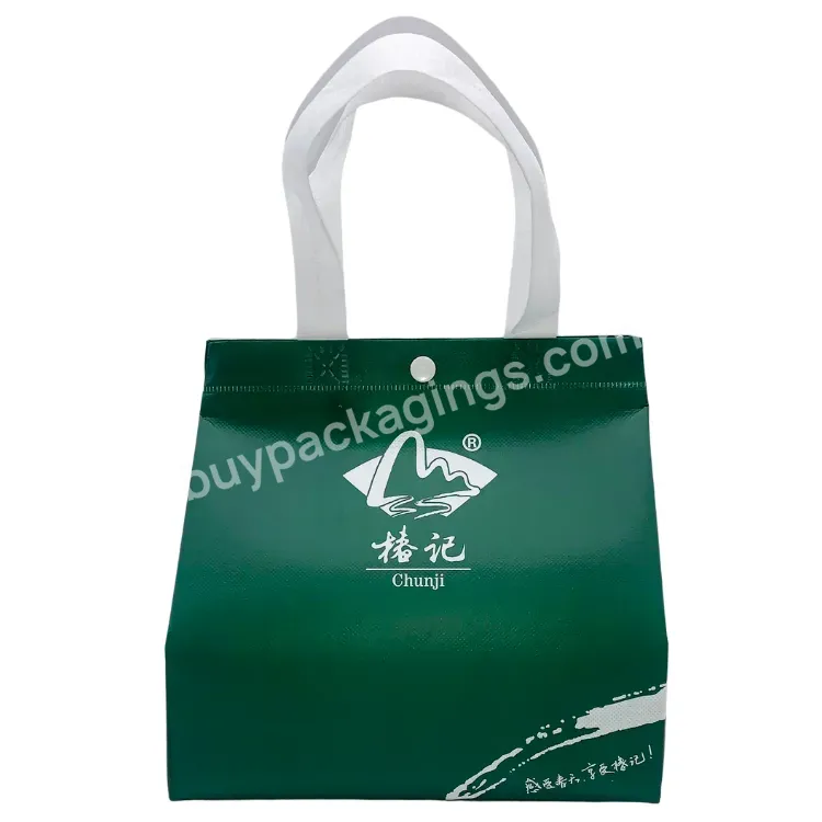 Good Quality Biodegradable Ecological Non Woven Bag With Customized Logo For Shopping - Buy Pp Non Woven Bag,Eco Shop Bag,Reusable Food Bag.