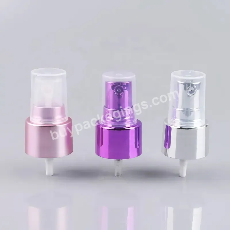 Good Quality Cosmetic Luxury 24/410 Shinny Silvery Perfume Fine Mist Sprayer Atom Pump - Buy Perfume Mist Pump,Cosmetic Sprayer Bottle Pump Packaging,Plastic Atom Sprayer.
