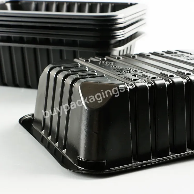 Good Quality Fast Food Meat Fruit Vegetable Plastic Packing Box Supermarket Food Container