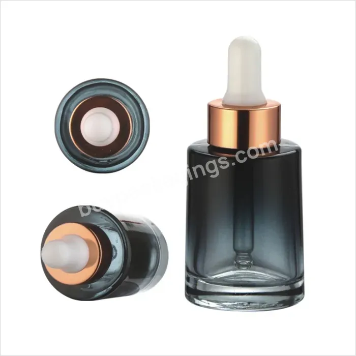 Gradient Color Glass Dropper Bottles Sample Container For Personal Care Essential Oils/massage Oils/chemical Liquid - Buy Glass Dropper Bottles,Eye Dropper Bottle,Empty Bottles For Essential Oils.