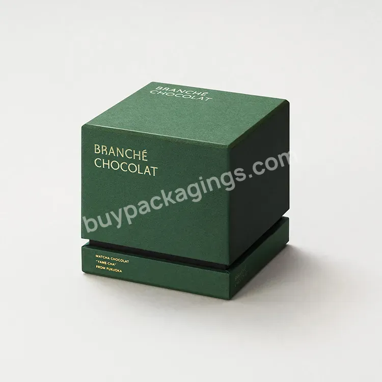 Green Color Square Candle Box Packaging Custom Candle Box Printing Candle Gift Box With Inserts - Buy Candle Jar Box,Candle Jars With Lids Box And Logo Print,Personalised Candle Box.