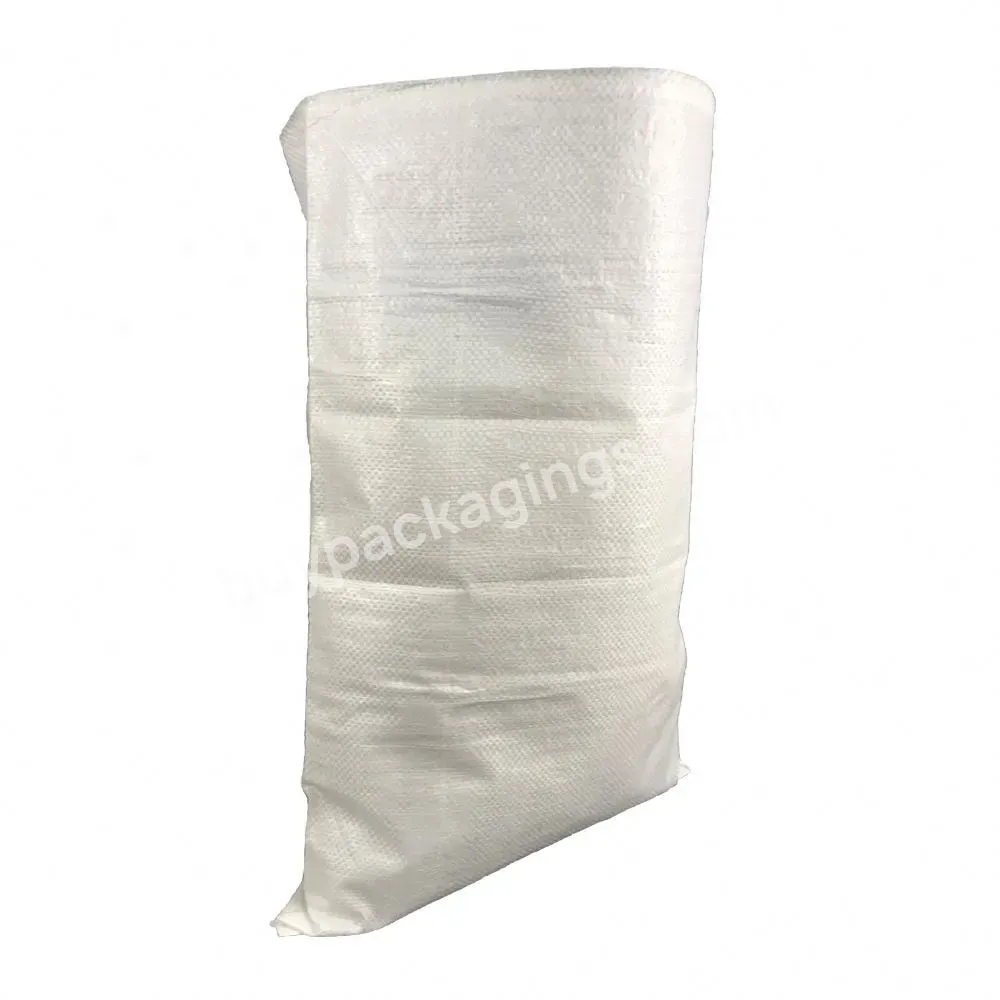 Grs 100% Virgin Pp 14"x26" White Polypropylene Woven Bags - Buy Woven Bag,Recycled Pp Woven Bags,Pp Plastic Bags.