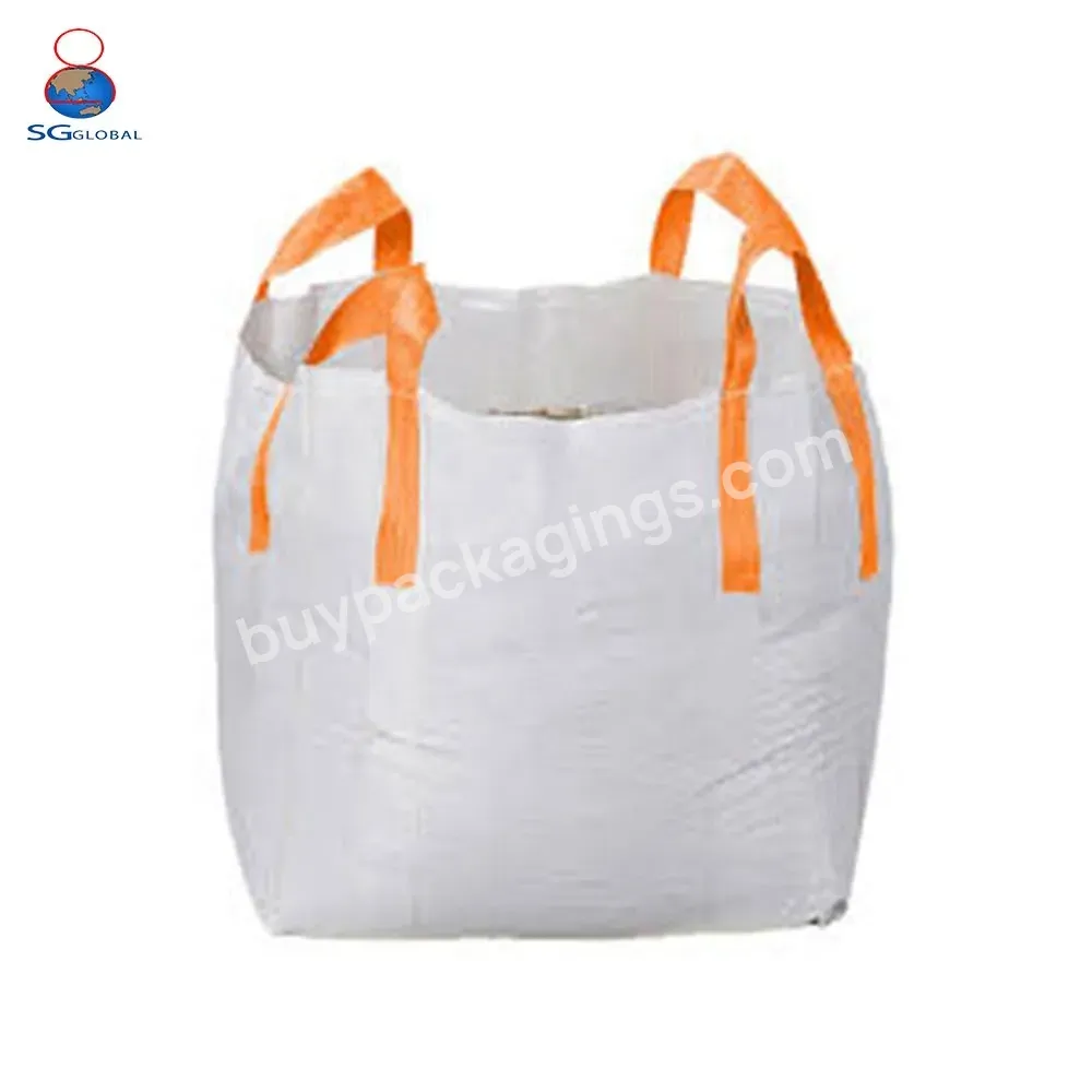 Grs Certified Customized Size Packing Fertilizer Sand Cement Asphalt Metal Ore Polypropylene Fibc Bulk 1 Ton Jumbo Super Big Bag - Buy Big Bag,Big Bags 1000kg,1 Ton Woven Bulk Bag.