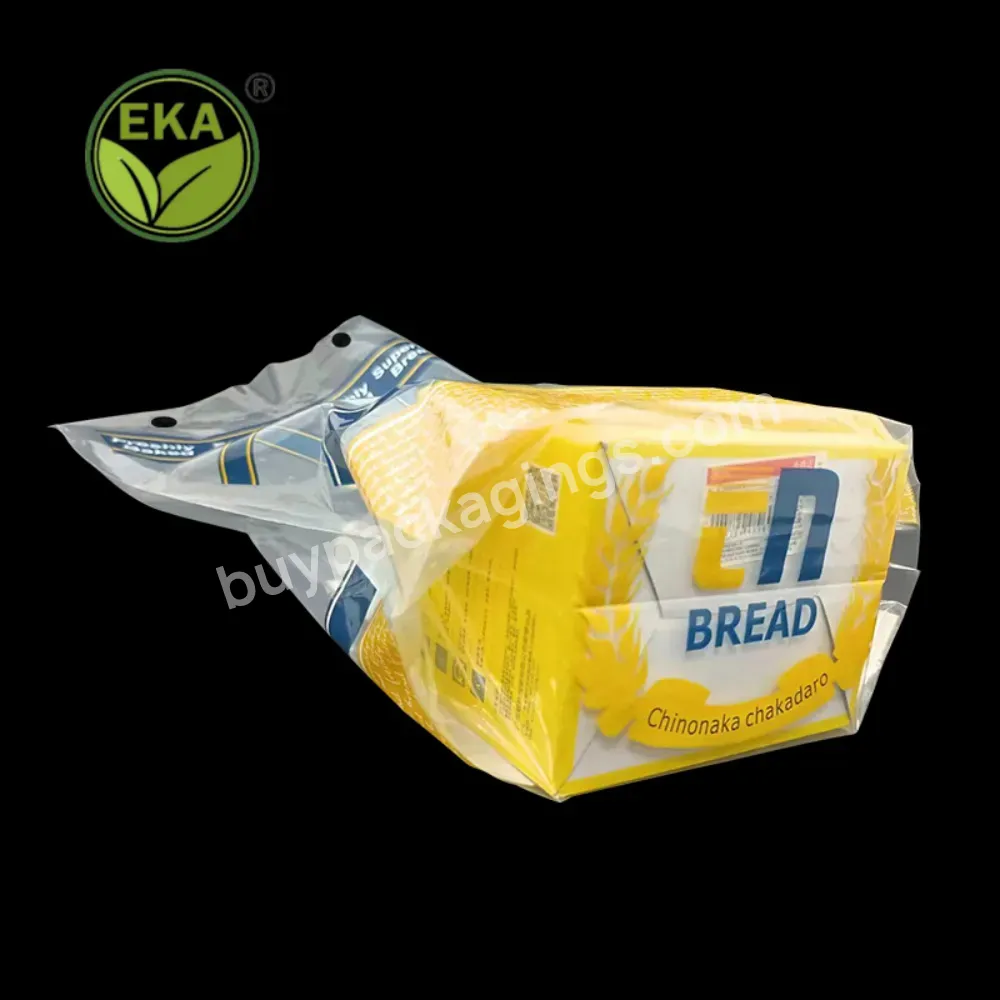 Grs Certified Fresh Food Bakery Packing Bags Vent Holes Ldpe 50% Recycled Clear Wicket Plastic Bag - Buy Recycled Plastic Bag,Bakery Packing Bags,Wicket Bag.