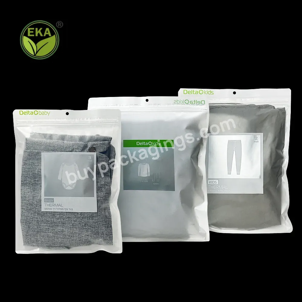 Grs Certified Wholesale Recyclable Degradable Biodegradable Plastic Bag Clear Zipper Garment Bag T Shirt Recycle Plastic Bags - Buy Recycled Plastic Bag,Plastic Bag Recycling,Plastic Recycle Bag.