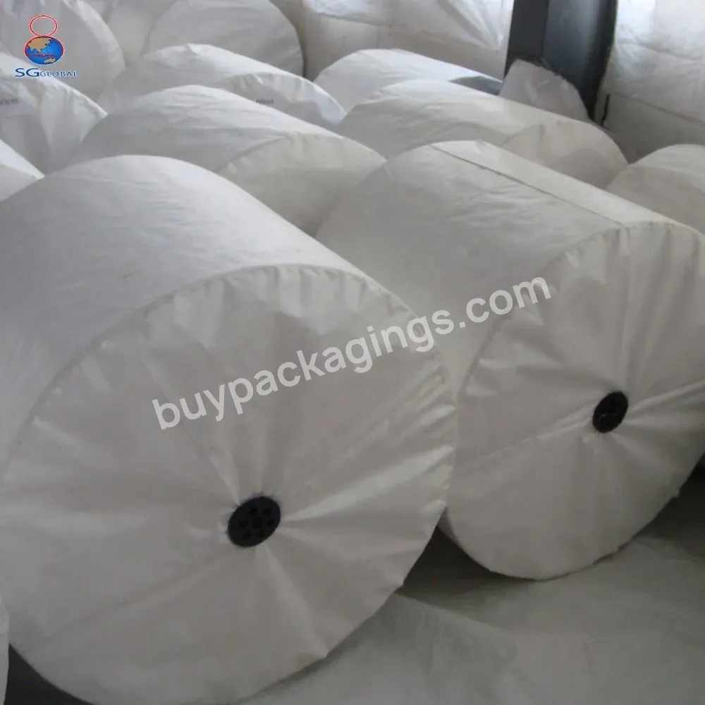 Grs Factory Waterproof Laminated Polypropylene White Coated Plastic Packaging Rice Corn Grain Pp Woven Bag Fabric - Buy Pp Woven Bag Fabric,Laminated Fabric,Pp Woven Fabric.