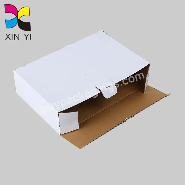 Guangdong Factory Corrugated Boxes Custom Pizza Box White Box Packaging - Buy White Box Packaging,Corrugated Packaging Boxes Custom,Pizza Box.