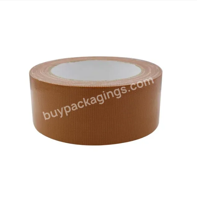 Guangdong Tape Factory 3 Pack Or Individual Pack Light Brown Professional Grade Duct Tape - 2 Inch X 25 Meters,9.85 Mil Thick - Buy Brown Duct Tape,Tan Duct Tape,Professional Grade Duct Tape.