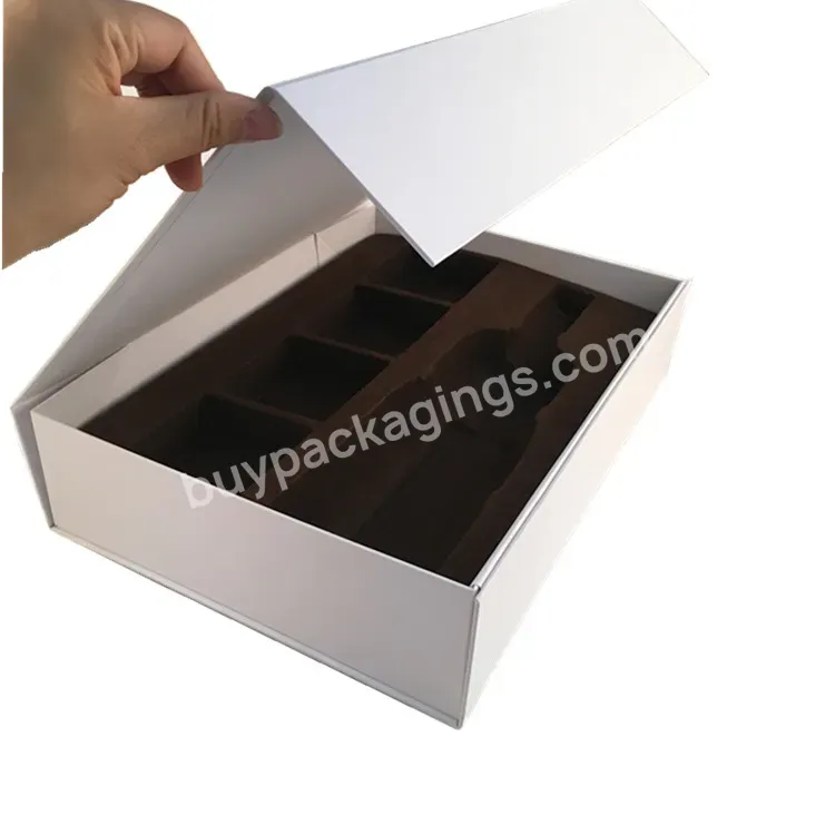 Guangzhou Custom Cardboard Gift Box Paper Wine Boxes With Foam Intray - Buy Champagne Whisky Glass Bottle Magnetic Ribbon Cardboard Paper Gift Pack Red Wine Box With Silk Foam Insert,Whiskey Cardboard Wine Box Gift Premium Packaging Boxes Wine Paper