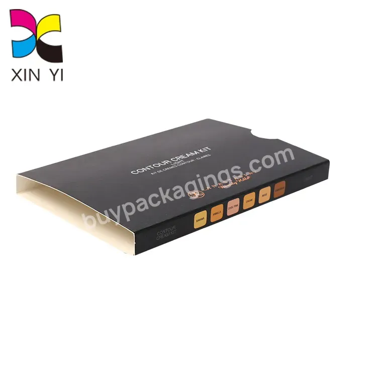 Guangzhou Factory Custom Eyeshadow Compact Box Paper Package Concealer Box Sleeve - Buy Box Sleeve,Box Paper Package,Sleeve Boxes.