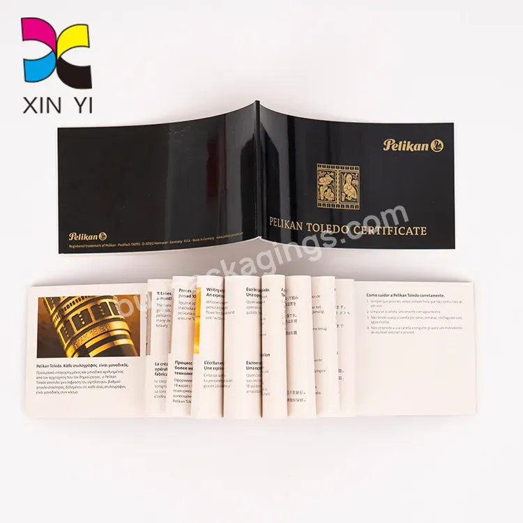Guangzhou High Quality Oem Perfume Jewelry Pen Product Brochure Printing