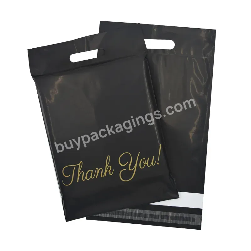 Handbag Satchel Mailing Bubble Mailer 50pcs Black Tote Bag With Golden Logo Mail Bags - Buy Black Mailer Bag,Mail Order Bags,Handbag Mailing Bag.