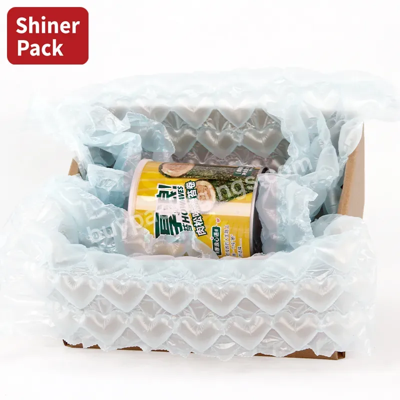Heart Shape Factory Wholesale Recycled Protective Packaging Air Bubble Cushioning Wrap - Buy Air Cushion Bubble Film Roll,Inflatable Air Cushioning Wrap Film,Protective Packaging Cushion Film.