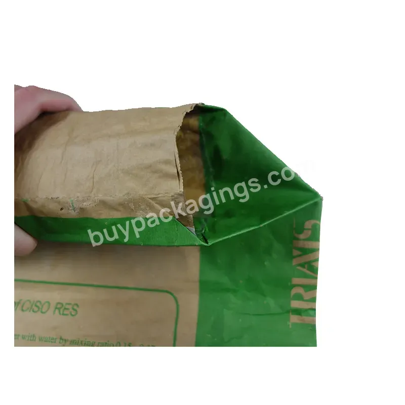 Heat Seal Bottom Laminated Food Powder Bag 20kg Food Powder For Kraft Paper Laminated Pp Woven Bag - Buy Heat Seal Bottom Laminated Food Powder Bag,20kg Food Powder,For Kraft Paper Laminated Pp Woven Bag.