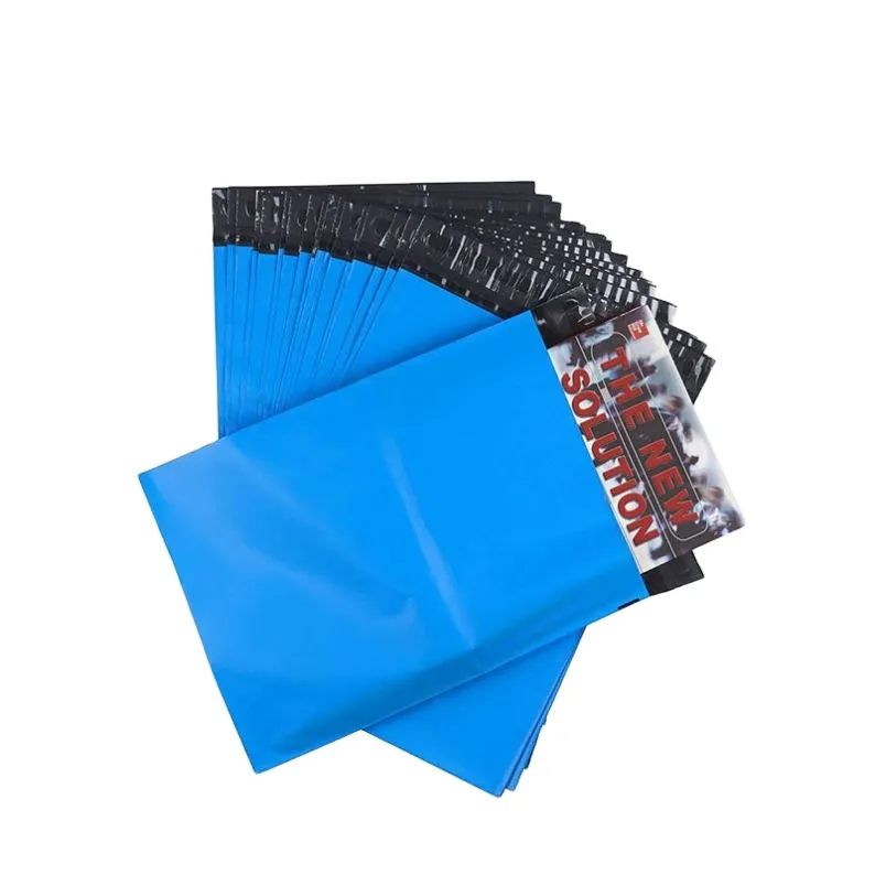 Heat Sealed Polybags For Garments Shipping Pouch Postal Packaging Bags Plastic Custom