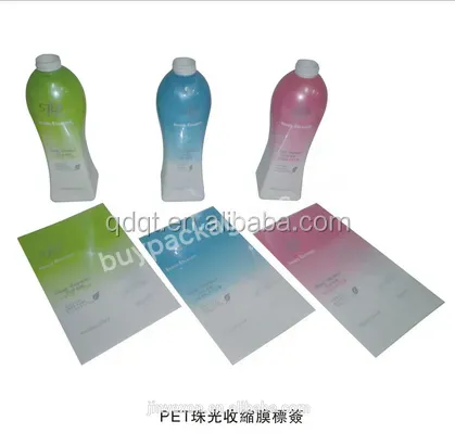 Heat Shrink Label,Heat Shrink Sleeve,Heat Shrink Film Wrap For Plastic Bottles - Buy Shrink Film Wrap,Heat Shrink Sleeve,Shrink Wrap For Wine Bottle.