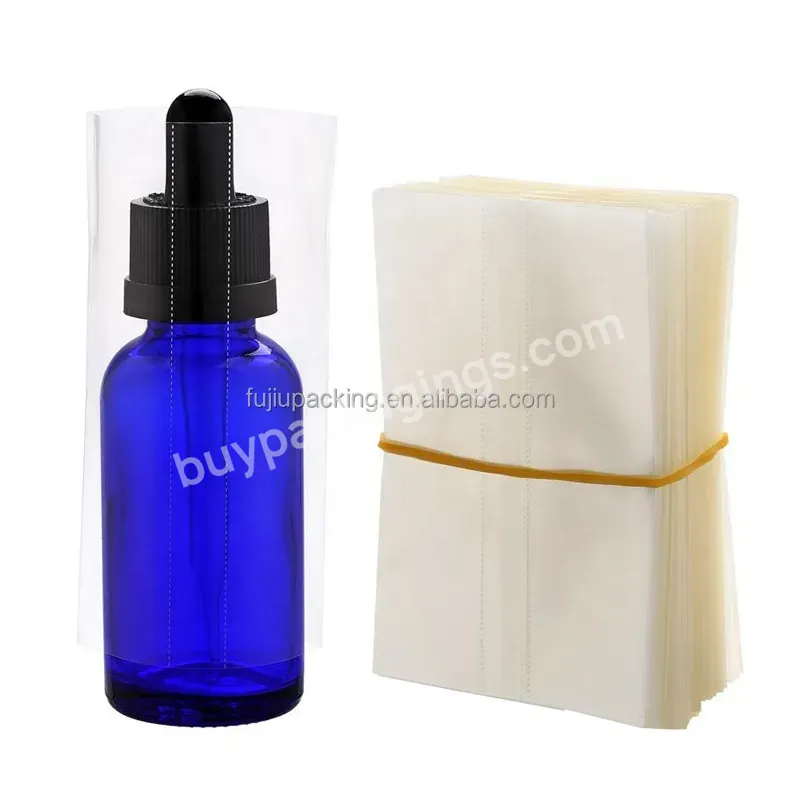 Heat Shrink Wrap Beard Oil Bottle Pet Shrink Wrap For Glass Dropper Bottle And Plastic Bottles Pet Jar And Paper Box