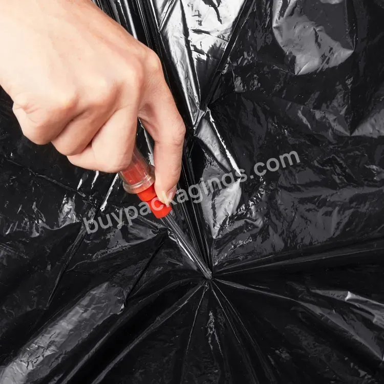 Heavy Duty Flat Black Color Trash Bag Po Plastic Garbage Bag Printed Cheap Price Recycled Trash Bags - Buy Trash Bags,Heavy Duty Flat Black Color Trash Bag,Plastic Garbage Bag.