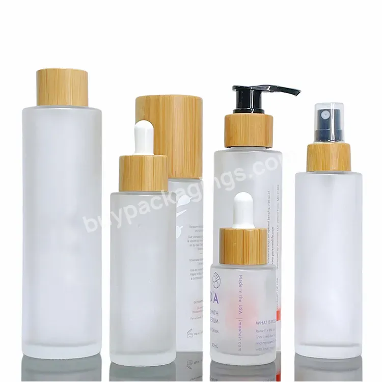 High Class Bamboo Cosmetic Packaging 30ml 50ml 100ml 200ml Essential Oil Bamboo Bottle 5g 30g 50g 100g Bamboo Jar - Buy Bamboo Cosmetic Packaging,Empty Wholesale Clear Frosted Cosmetic Bamboo Packaging Cream Jar And Bamboo Lotion Pump Bottle Roll On