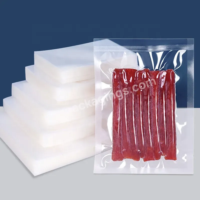 High Degree Temperature Vacuum Resistant Cooking Bag Food Sterilization Preservation Retort Pouch For Chicken - Buy Plastic Vacuum Bag,Food Sealed High-temperature Bags For Fish,Transparent Trilateral Sealed Food Vacuum High Temperature Bag For Chicken.