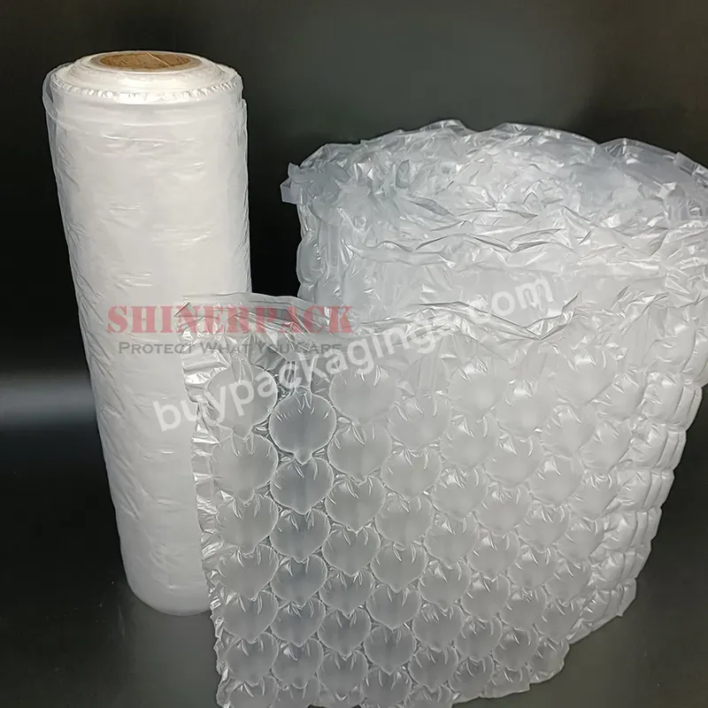 High Density Hdpe Material Packing Roll Packing Foam Roll Air Cushion Bubble Film - Buy Air Pillow Cushion Bubble Film,Air Bubble Film,Air Column Bag.