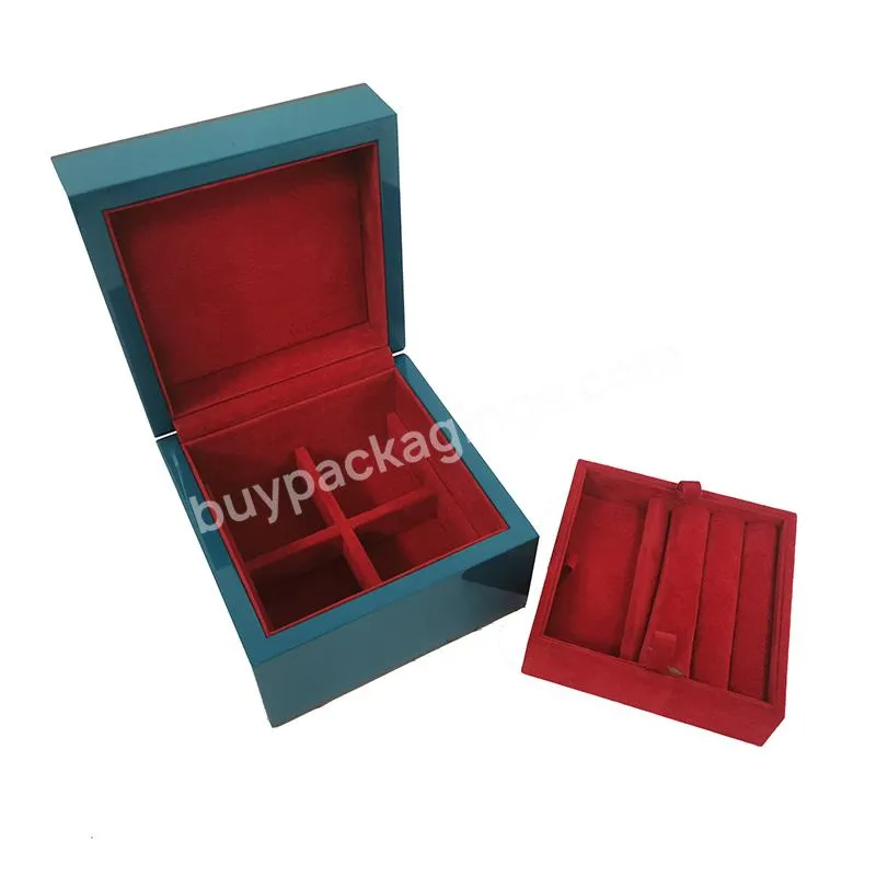 High-grade and exquisite customized logo clam shell jewelry box