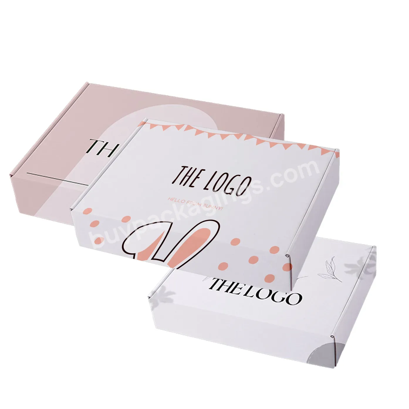High Performance Customized Design Free Sample Custom Pink Cute Bunny Ears Pattern Packaging Paper Box - Buy Packaging Paper Box,Cute Paper Box,Free Sample Paper Box.