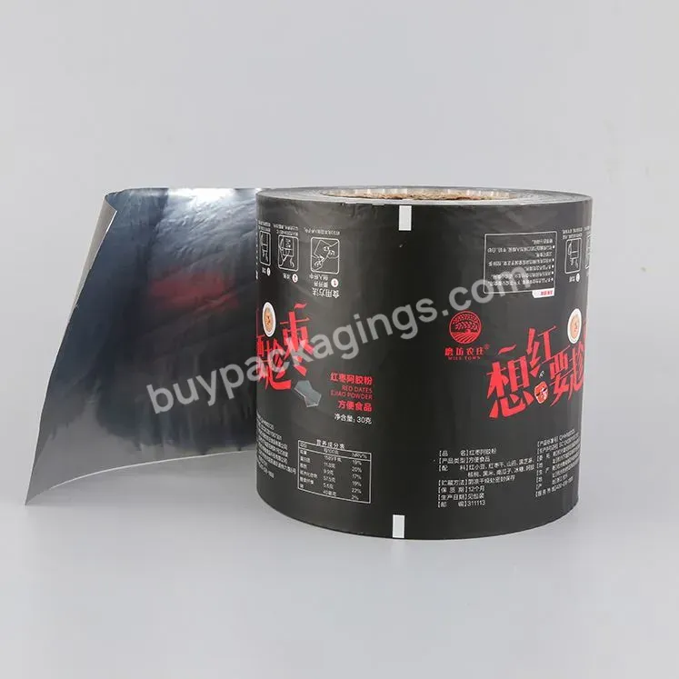 High Precision Top Grade Moderate Price Aseptic Food Packaging Plastic Roll Film Sachet Film Roll For Tomato Paste