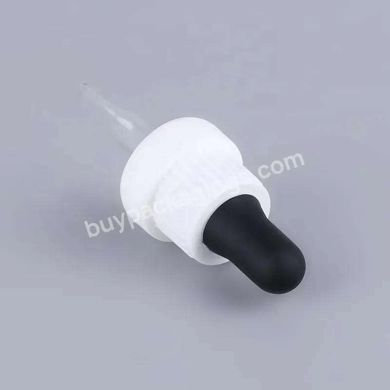 High Quality 18/415 Cosmetic Plastic Anti-theft Oil Essence Bottle Screw Dropper Cap Top Packaging - Buy Cosmetic Essential Oil Dropper Packaging,Oil Essence Bottle Screw Cap Top,Non-spill Plastic Dropper.