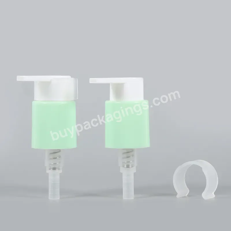 High Quality 24/410 28/410 Plastic Cosmetics Airless Body Bottle Green Sprayer Face Cream Pump - Buy Plastic White Pump Dispenser For Cream Bottle,24/410 28/410 Cream Treatment Pump For Hand Sanitizer Packaging,Left Right Switch Lotion Pump Sprayer F