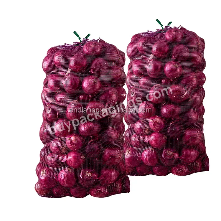 High Quality 25kg 50kg Ventilated Vegetables Package Bag Cabbage Onion Potato Pp Mesh Bag - Buy Pp Mesh Bag,Potato Mesh Bags,Onion Mesh Bags.
