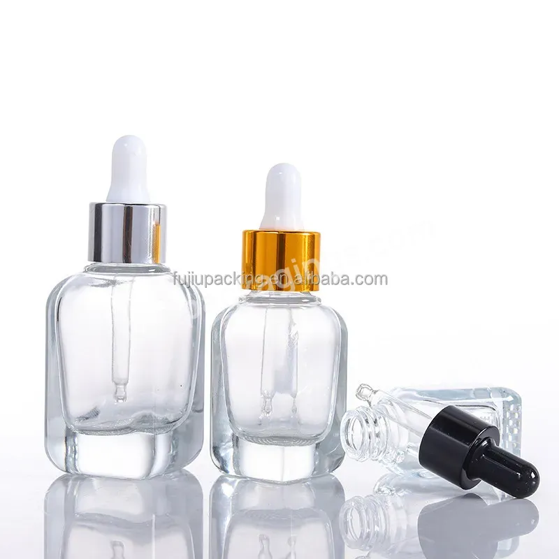 High-quality 50ml Transparent Serum Oil Skincare Cosmetic Packaging Glass Dropper Bottle - Buy High-quality Cosmetic Packaging 10ml 20ml Square Glass Dropper Bottle,Hot Sale 50ml 100ml Serum Oil Skincare Bottle,Wholesale 40ml Transparent Glass Bottle