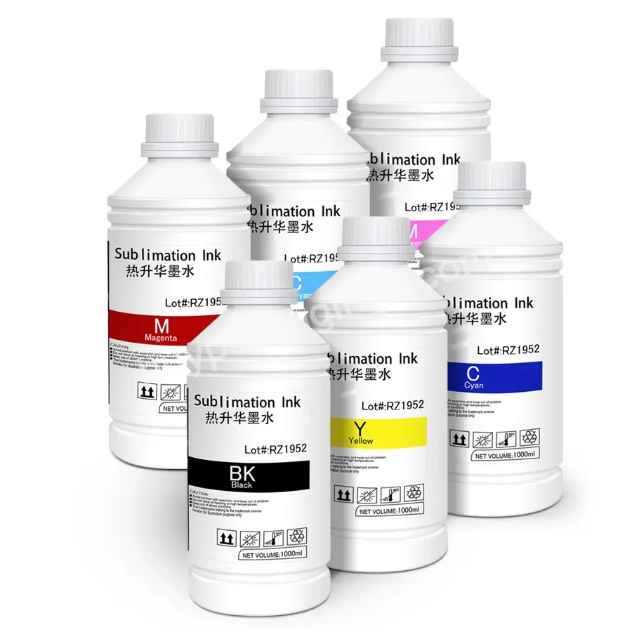 High Quality 6 Color Sublimation Dye Ink For Sublimation Printer Printing