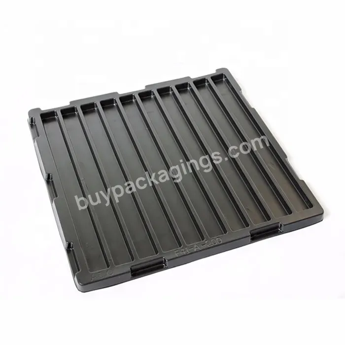 High Quality Black Plastic Black Esd Pcb Tray - Buy Esd Pcb Tray,Pcb Tray,Esd Plastic Tray.