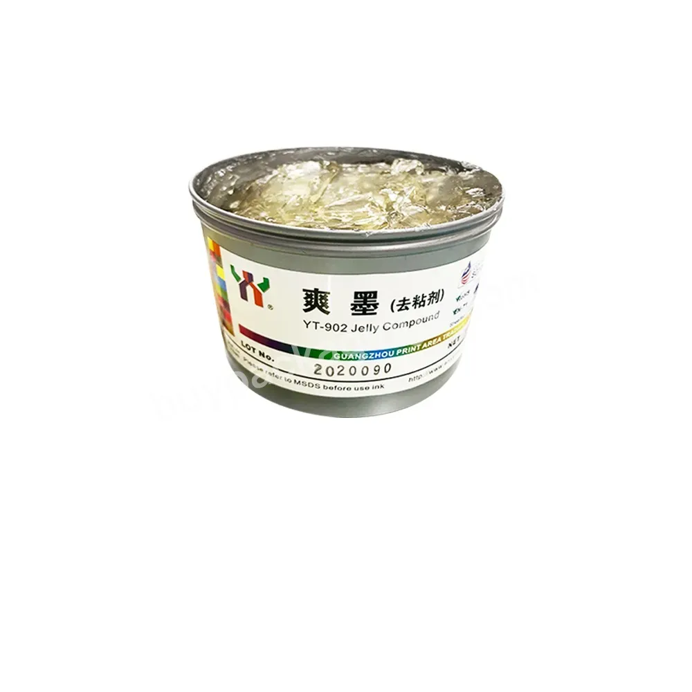 High Quality Ceres Yt-902 Transparent Jelly Compound Condition Ink For Printing,1kg/can