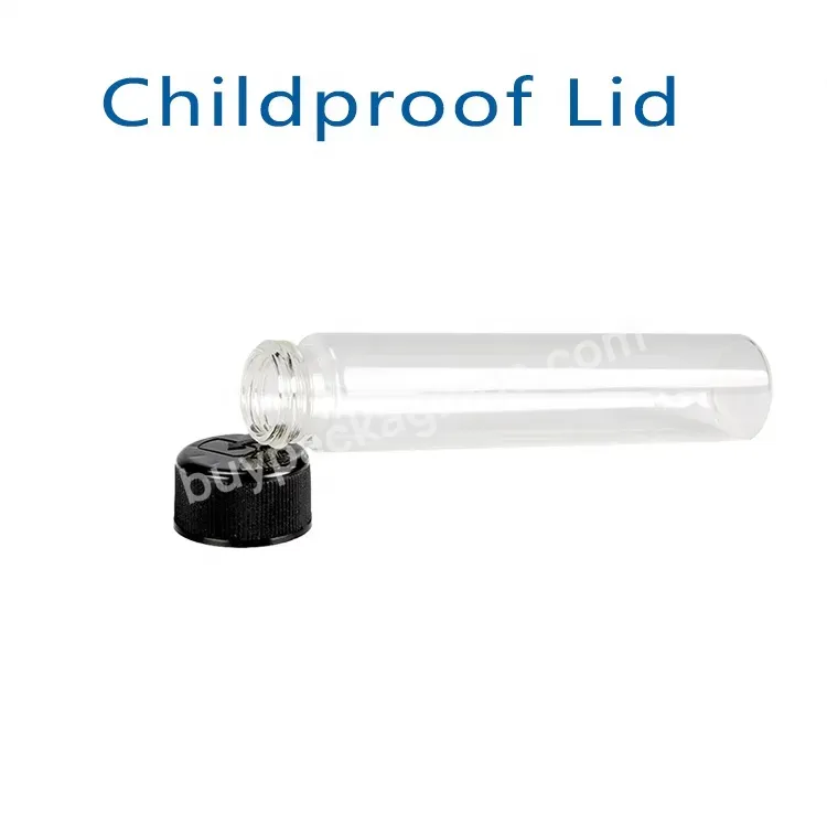 High Quality Clear Glass Tube Child Resistant Glass Tube With Childproof Cap Transparent Glass Tubes - Buy Transparent Glass Tubes,Child Resistant Glass Tube With Childproof Cap,High Quality Clear Glass Tube.