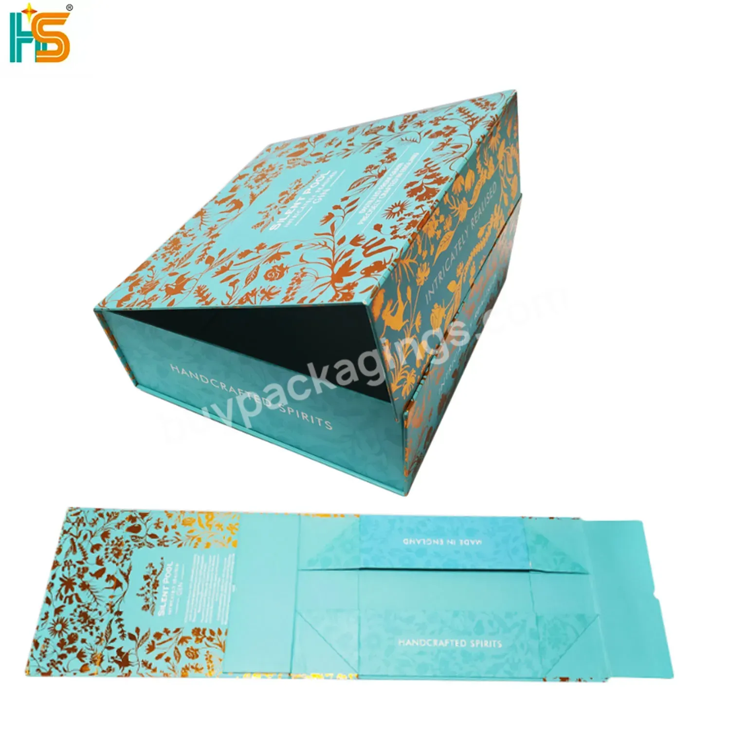 High Quality Collapsible Custom Magnetic Closure Folding Gift Box Packaging - Buy Gift Box Packaging,Magnetic Closure Gift Box,Paper Gift Packaging Box.