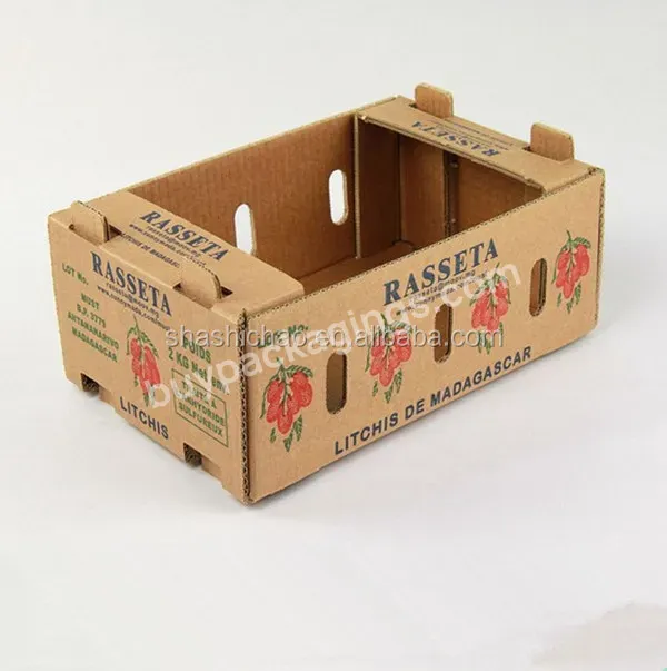 High Quality Corrugated Fruit Package Box Design - Buy Corrugated Fruit Package Box,Customized Corrugated Fruit Package Box,Corrugated Fruit Package Box For Customized Design.