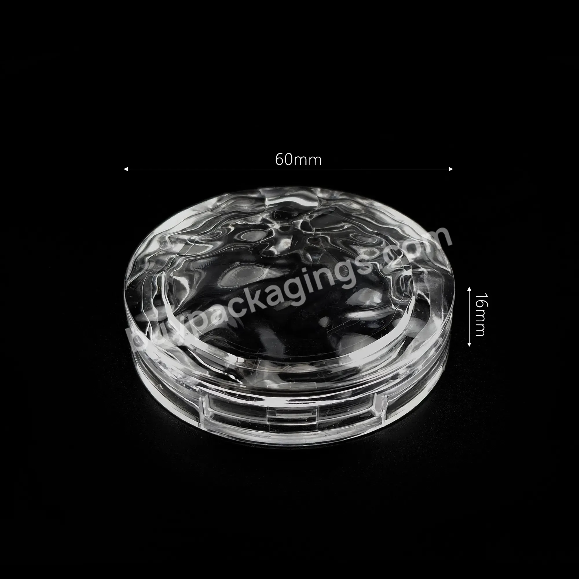 High Quality Creative Empty Compact Clear Round Plastic Packaging Transparent Loose Powder Case - Buy Making Powder Empty Compact Cream Foundation Powder Case,High Quality Competitive Price Loose Powder Case Transparent,10g Small Capacity Portable Ey