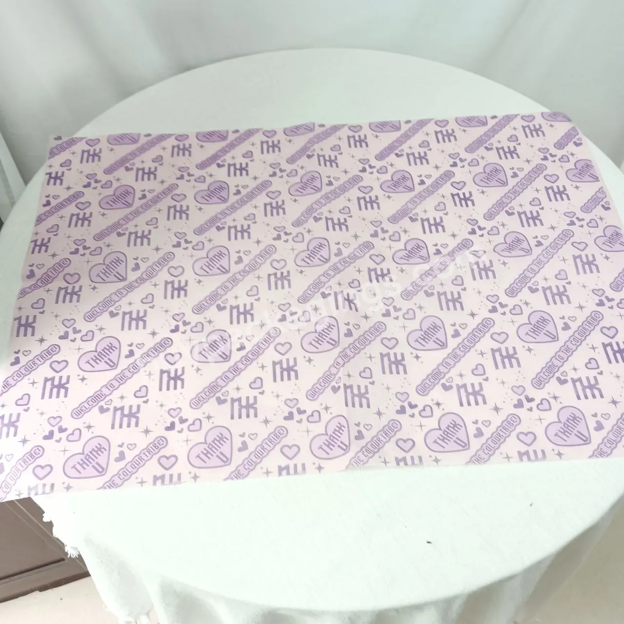 High Quality Custom Gift Purple Packaging Tissue Paper Luxury Wrapping Paper With Logo - Buy Colorful Wrapping Paper For Pack,Wrapping Packaging Paper With Logo,Custom Gift Packaging Wrapping Paper With Logo.