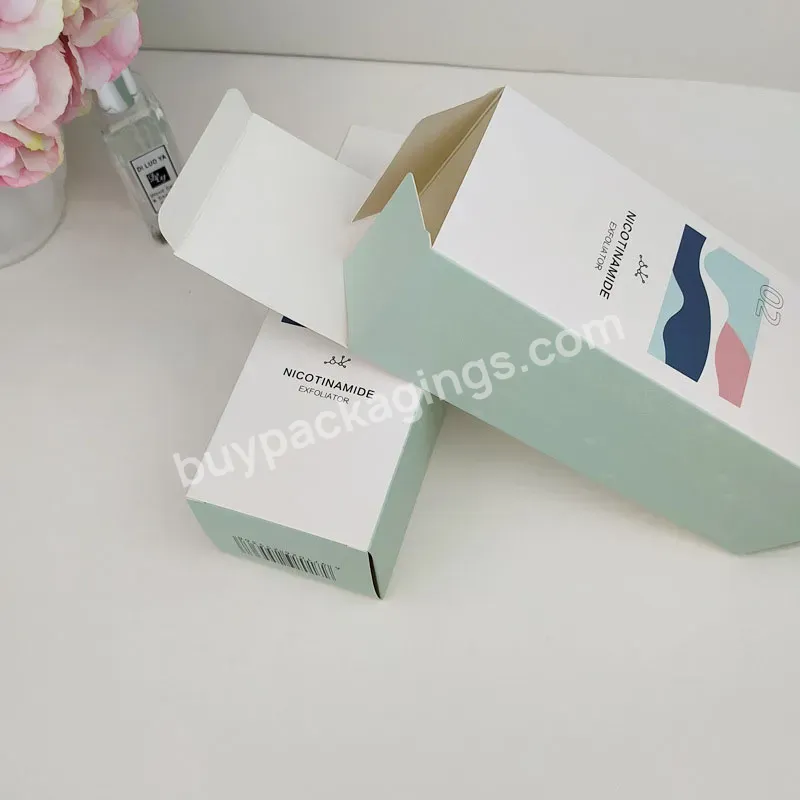 High Quality Custom Logo Cosmetic Skincare Bottles Packaging Card Paper Box With Printing - Buy High Quality Card Box For Cosmetic Products,Custom Printed Packaging Boxes,Box With Logo.