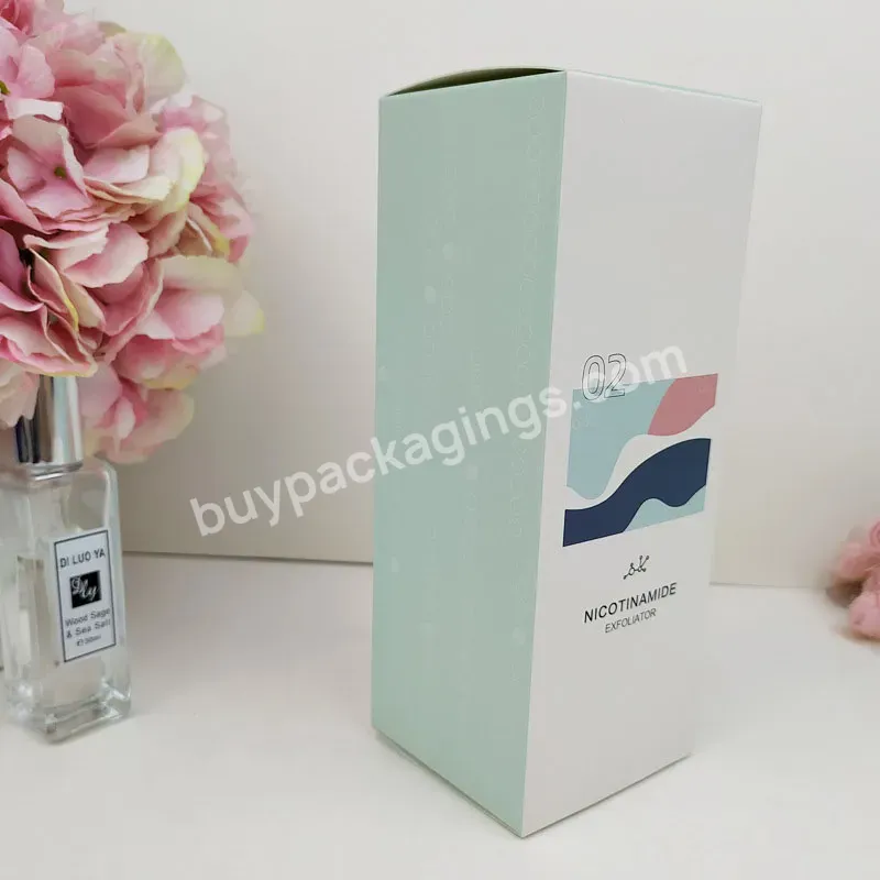 High Quality Custom Logo Cosmetic Skincare Bottles Packaging Card Paper Box With Printing - Buy High Quality Card Box For Cosmetic Products,Custom Printed Packaging Boxes,Box With Logo.